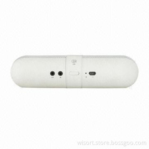 Factory Supplier 2014 New Product High-end Super Bass Bluetooth Speaker, 700mAh Battery Capacity